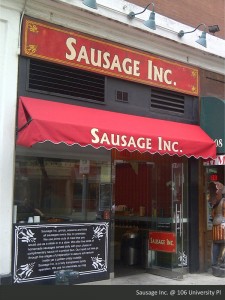 Sausage Inc Retro Sign 